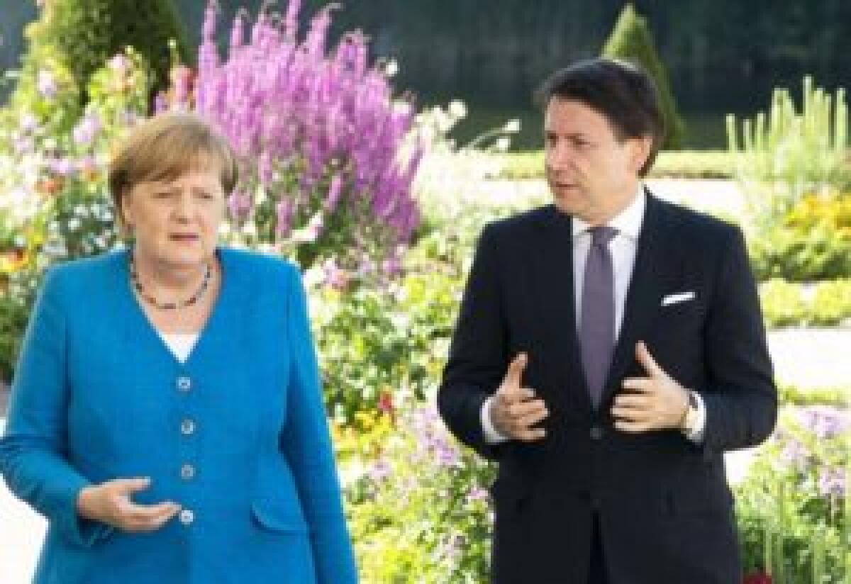Conte-Merkel “Negoziato difficile, ma si troverà accordo” - 