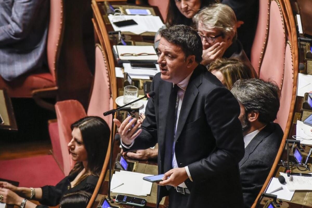 Renzi “La crisi in autunno imporrà il Mes” - 