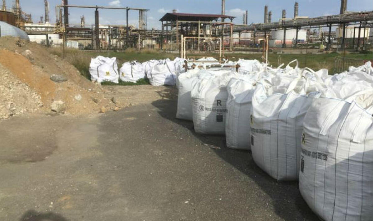 Discarica per smantellamento impianto acido fosforico, Regione concede altri tre anni - Immagini di repertorio