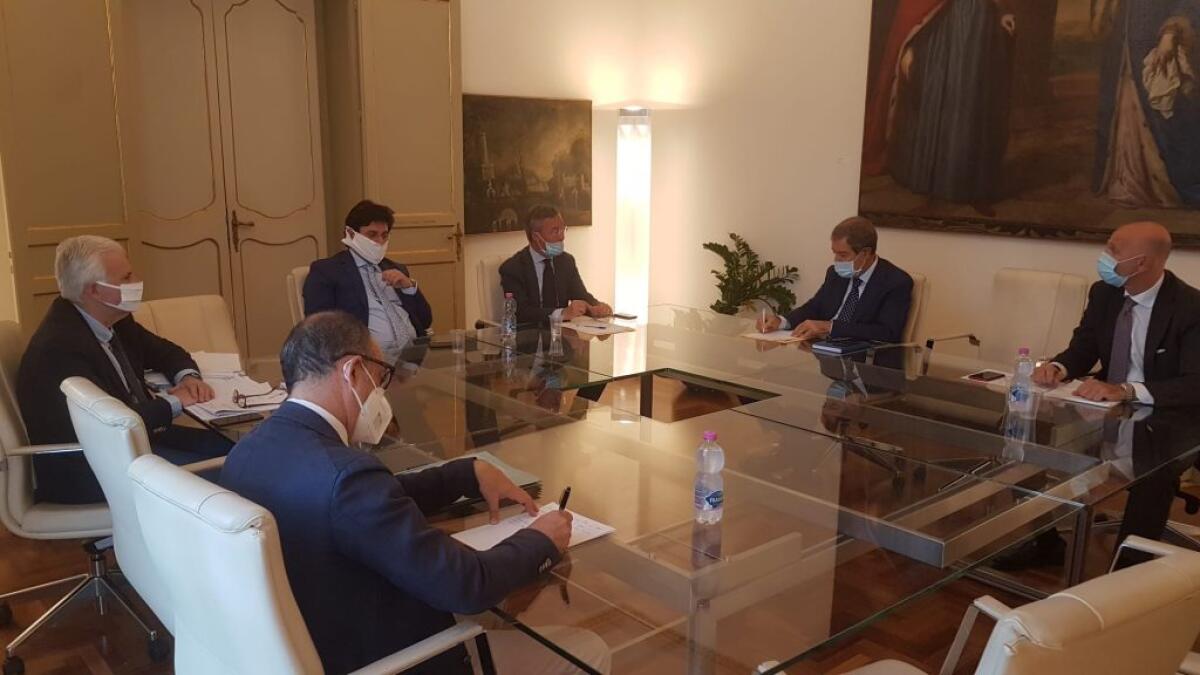Musumeci incontra Greco: "Nessuno scippo, fateci però avere i progetti esecutivi" - Greco sarà impegnato in incontri con esponenti della giunta regionale