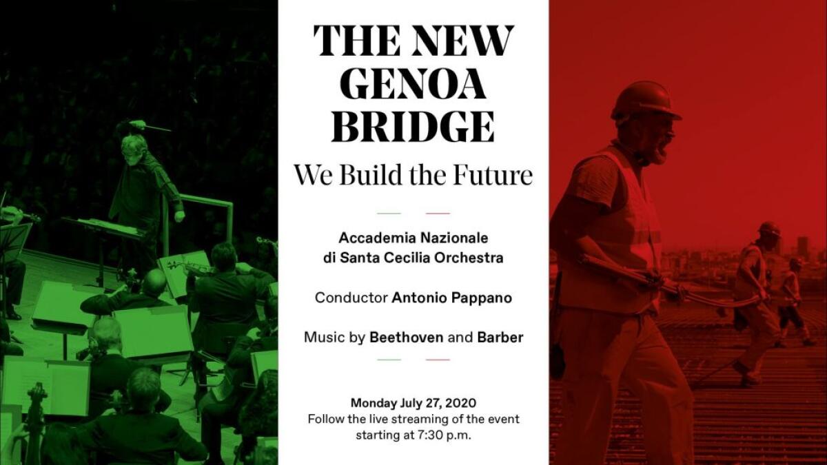 “Il nuovo Ponte di Genova”, una serata in memoria delle vittime - 