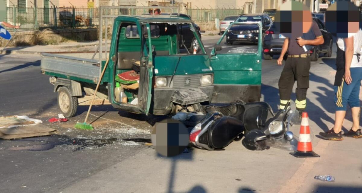 Scontro in via Venezia, tre feriti in ospedale - 