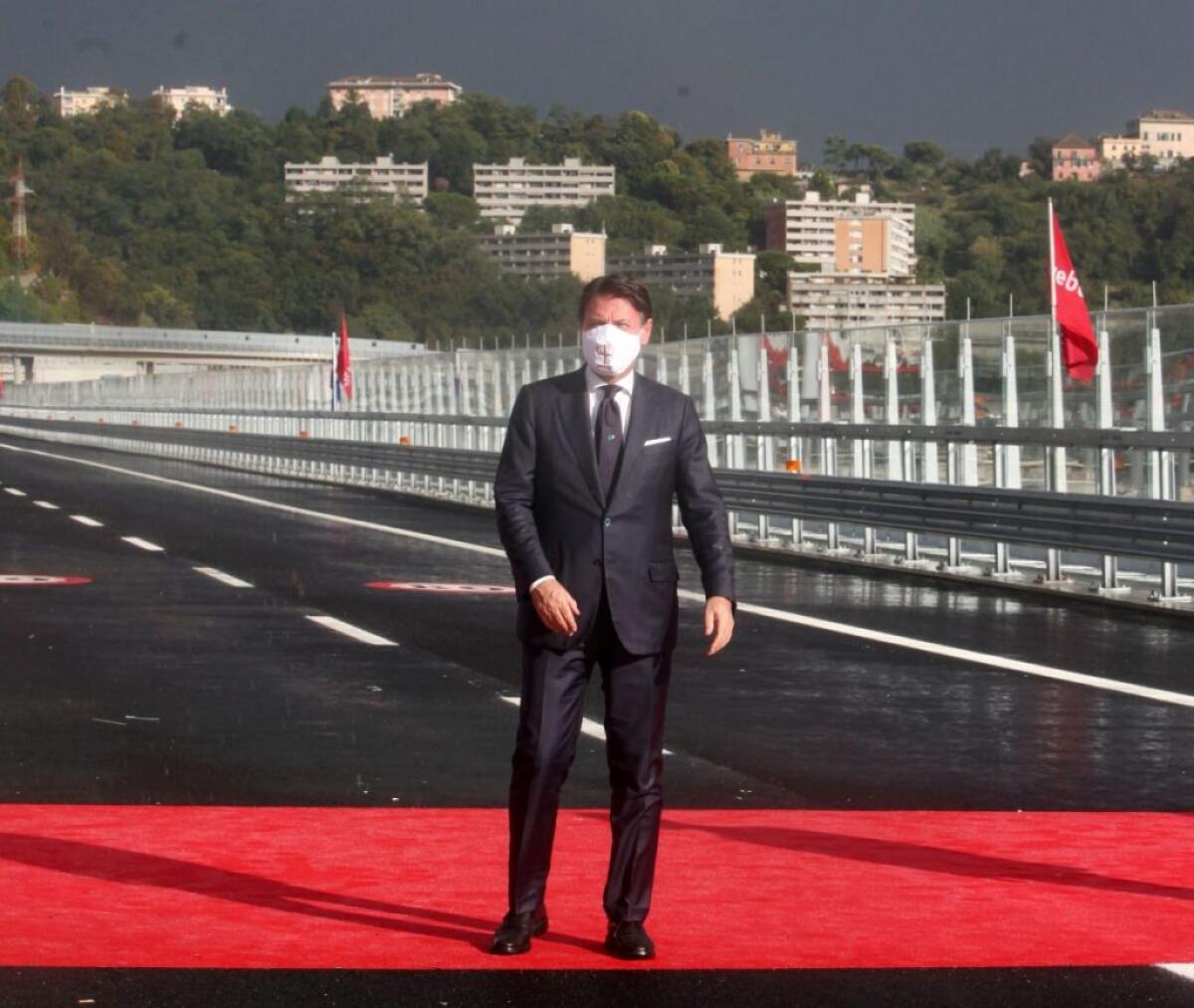 Ponte Genova, Conte: “Dimostrazione che il Paese sa rialzarsi e correre” - 