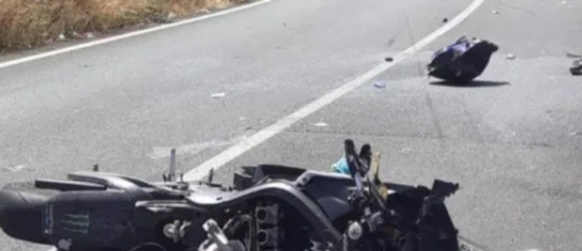 Frontale ad Adrano, giovane gelese in prognosi riservata: era in sella ad una Yamaha - Il ventiquattrenne era in sella alla sua Yamaha (foto 95047.it)