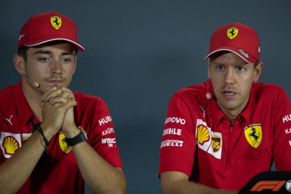 F.1 a Silverstone, Vettel e Leclerc “Abbiamo basi su cui lavorare” - 