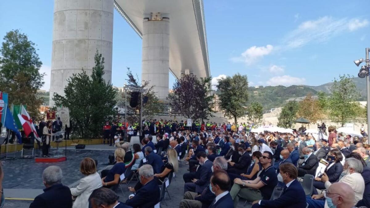 Ponte Morandi, Genova ricorda le 43 vittime - 