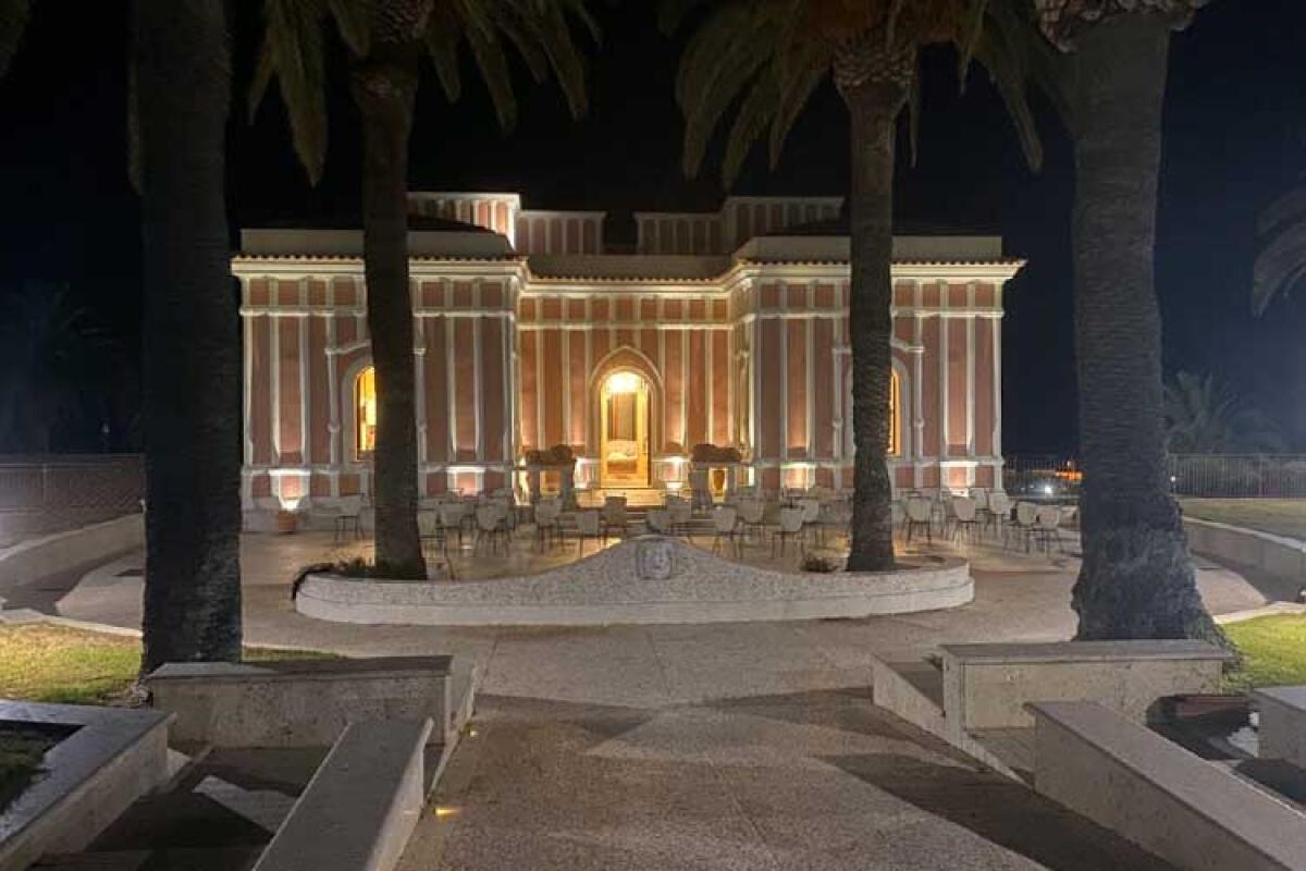 Villa Greca: un evento per il Mondo! - L'Agorà di Villa Greca sede dell'evento di beneficenza.  