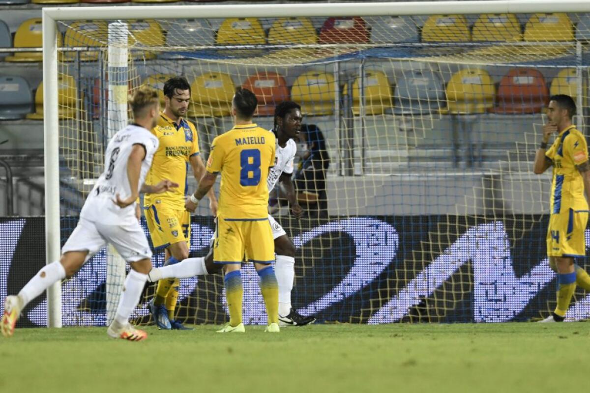 Finale andata playoff Serie B, lo Spezia vince 1-0 a Frosinone -