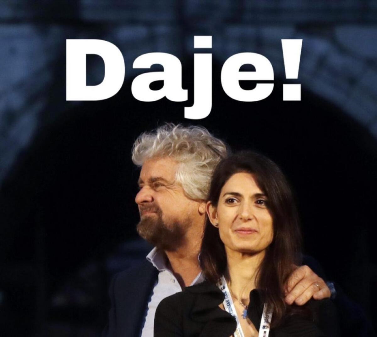 Roma, da Grillo via libera a Raggi per la ricandidatura “Daje!” - 