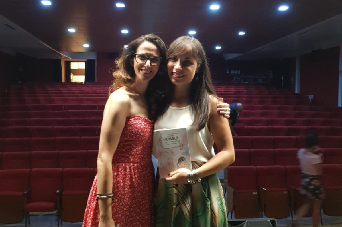 "Tu sei una meraviglia", Fraglica ha presentato la sua nuova opera - Giuliana Fraglica e la giornalista Daniela Pellegrino che ha dialogato con l'autrice