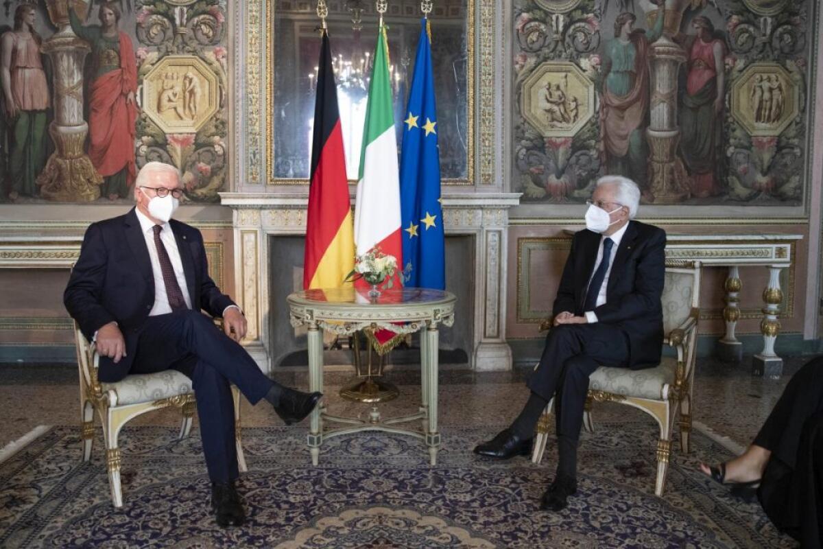Mattarella incontra Steinmeier a Milano “L’Ue ritrova il suo spirito” - 