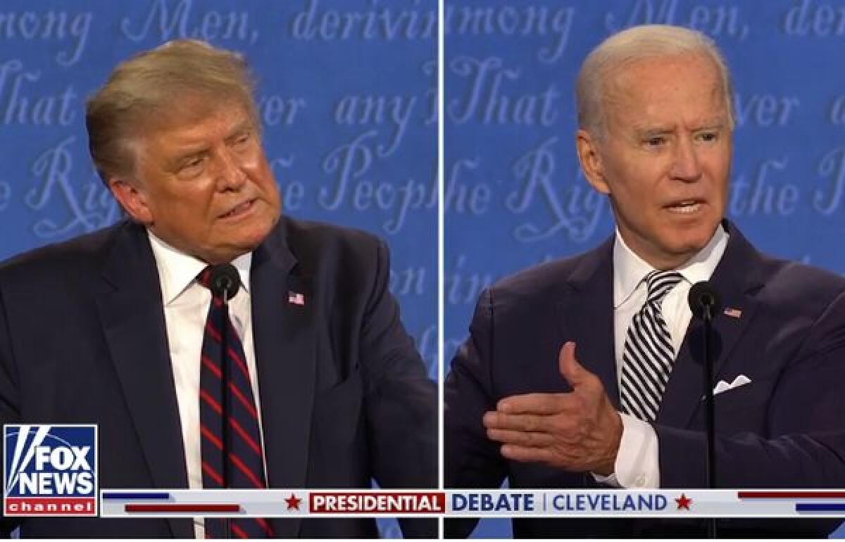 Usa, insulti nel primo duello tv Trump-Biden - 