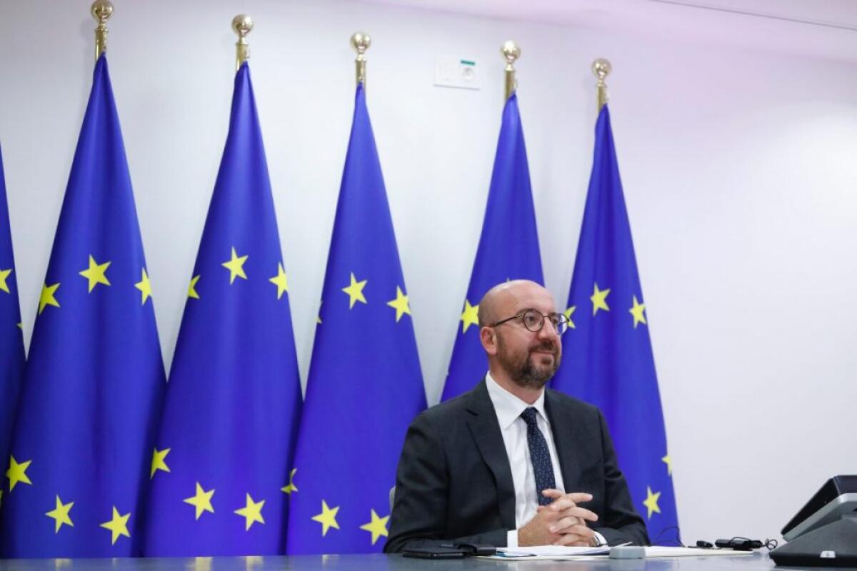 Michel in quarantena, Consiglio Europeo rinviato - 