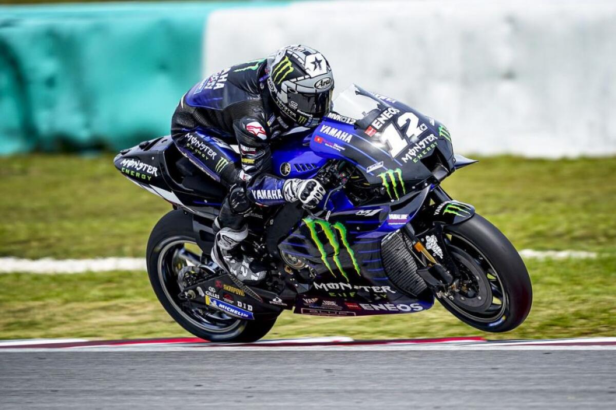 Pole di Vinales a Misano davanti a Morbidelli, Rossi quarto - 