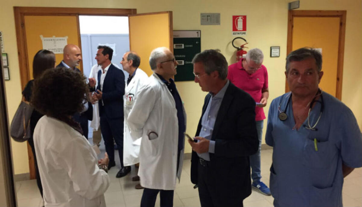 Commissione sanità divisa, "Orlando fuori tema forse Pd è ancora in maggioranza" - Un sopralluogo nell'intera struttura del "Vittorio Emanuele" a Caposoprano