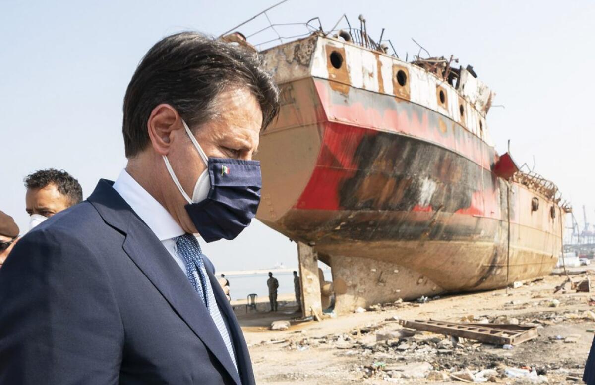 Conte a Beirut “Italia in prima linea per la ricostruzione” - 