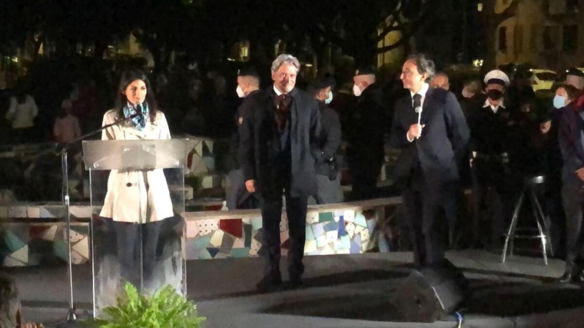 Roma, nuova illuminazione a led ai giardini di San Basilio - 