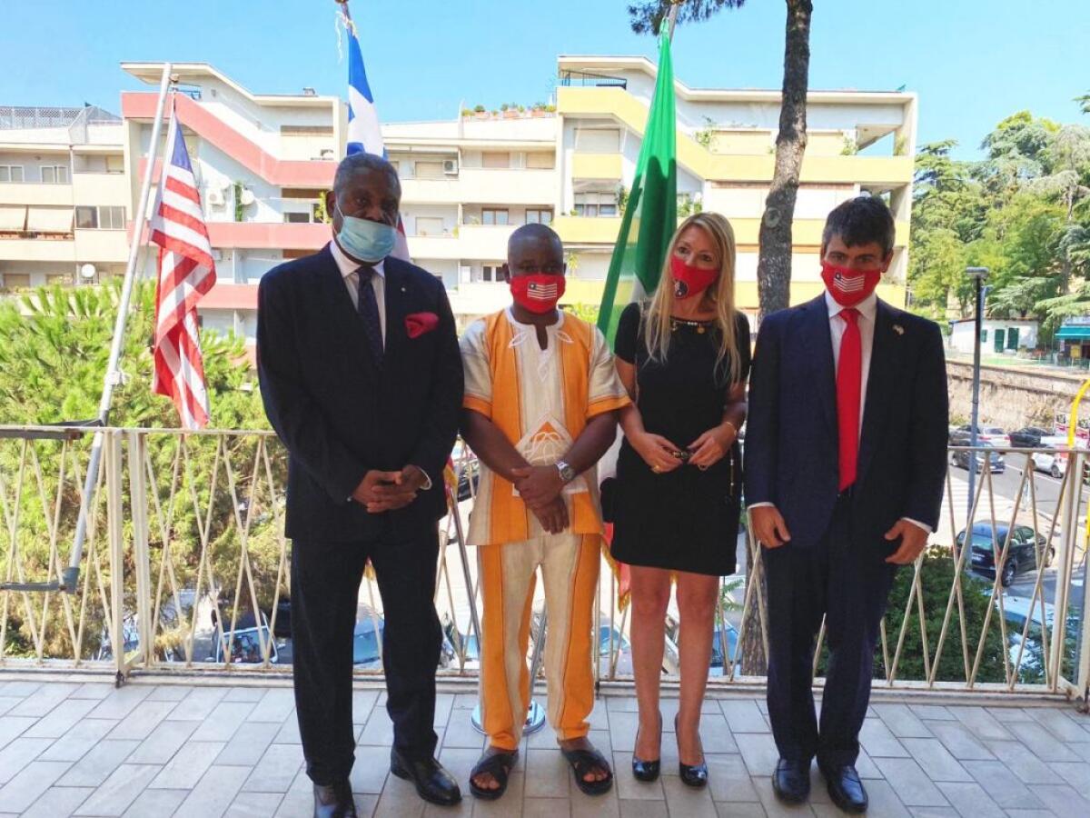 Liberia, Salvatore D’Amico E Maria Puopolo consoli onorari - 