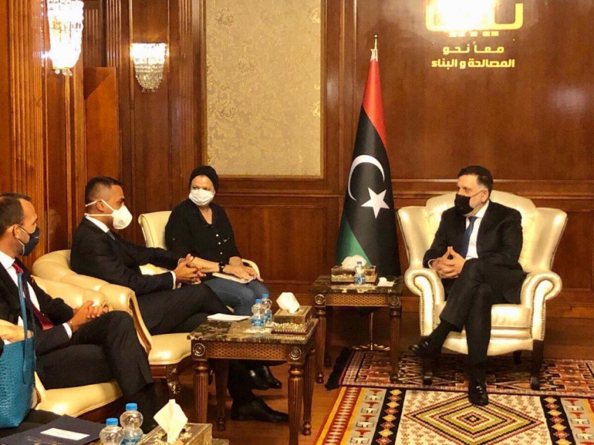 Di Maio a Tripoli incontra Al Sarraj “Libia snodo cruciale” - 