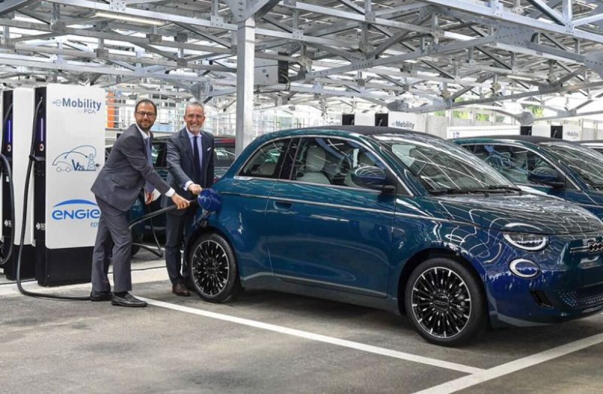 Inaugurato a Mirafiori il progetto pilota Vehicle-to-Grid - 