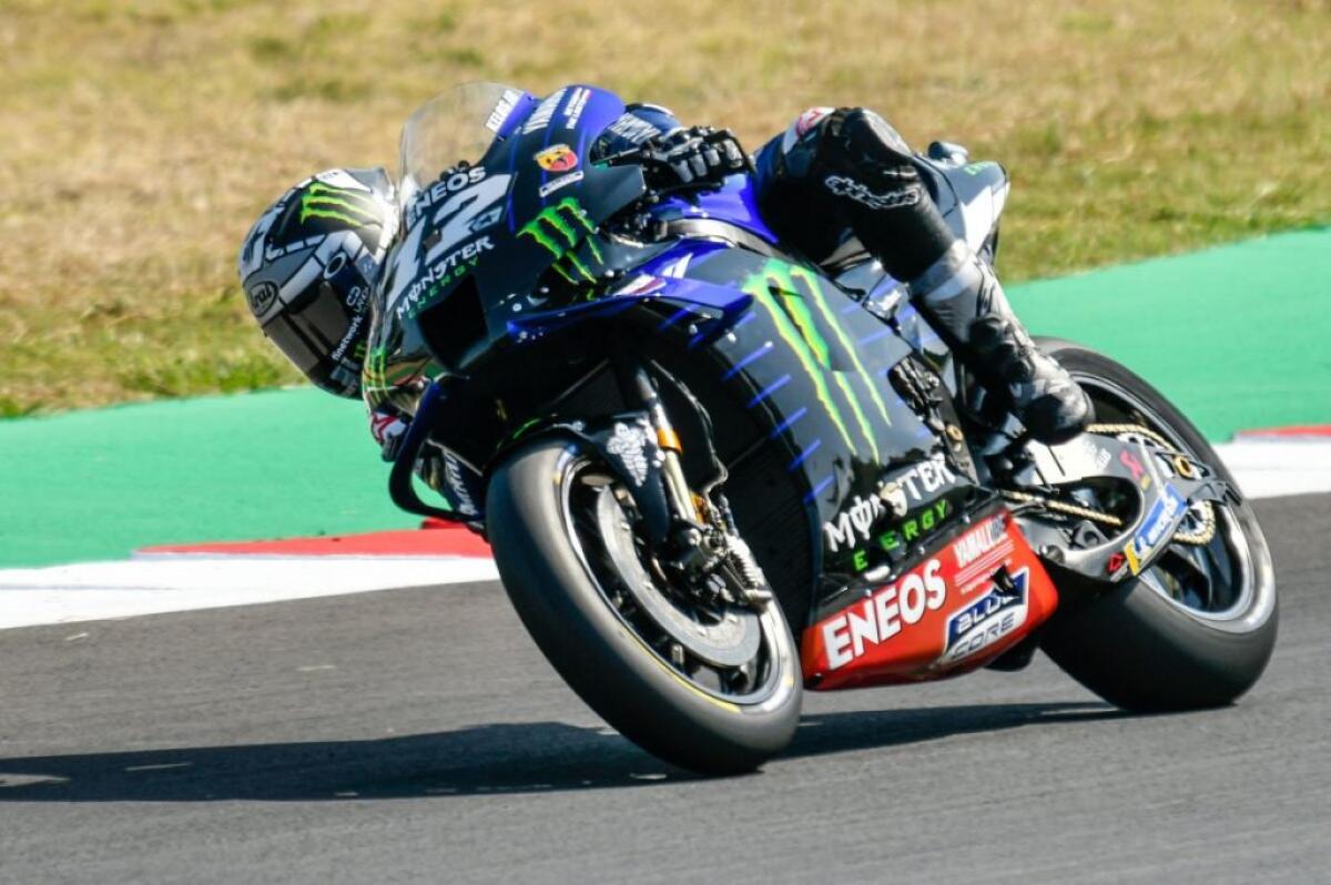 Pole position Vinales nel GP dell’Emilia Romagna a Misano, Rossi 7° - 
