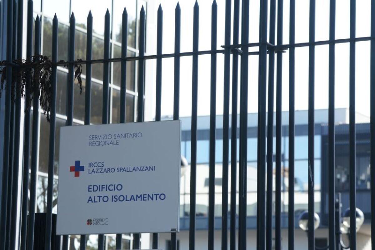 Allo Spallanzani 60 positivi al Covid, 4 sono in terapia intensiva - 
