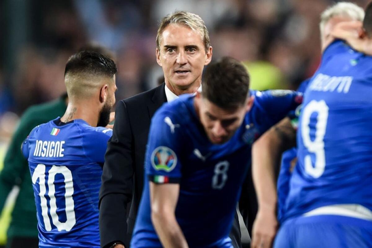 Mancini “Contro la Bosnia sarà difficile ma dipenderà da noi” - 