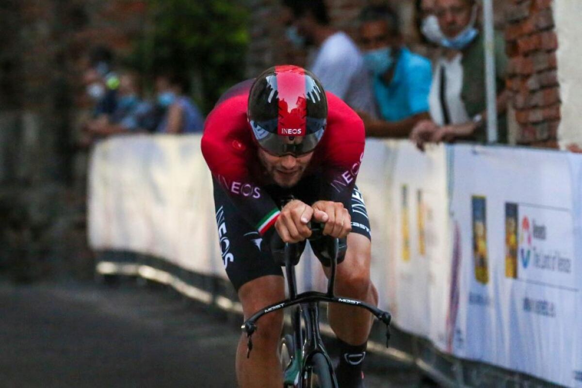Ganna conquista l’oro mondiale nella prova a cronometro di Imola2020 - 