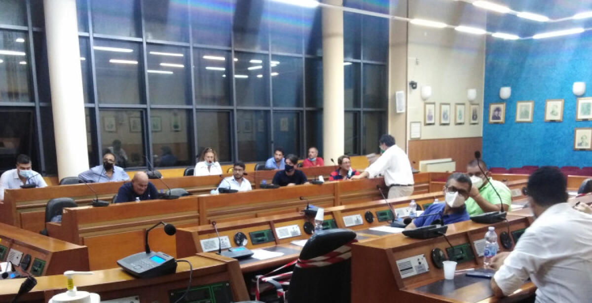 Allarme Covid a Palazzo di Città, Sammito: "Tamponi per consiglieri e staff presidenza" - L'aula del consiglio comunale (immagini di repertorio)