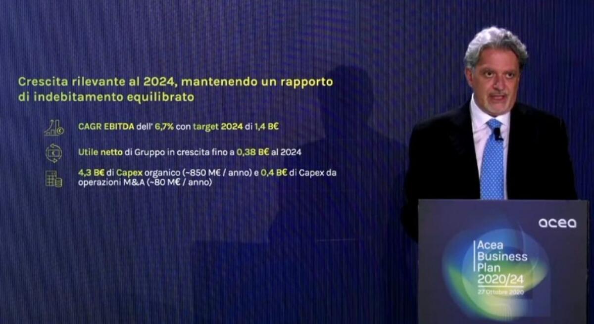 Acea, nel nuovo piano industriale investimenti per 4,7 miliardi - 