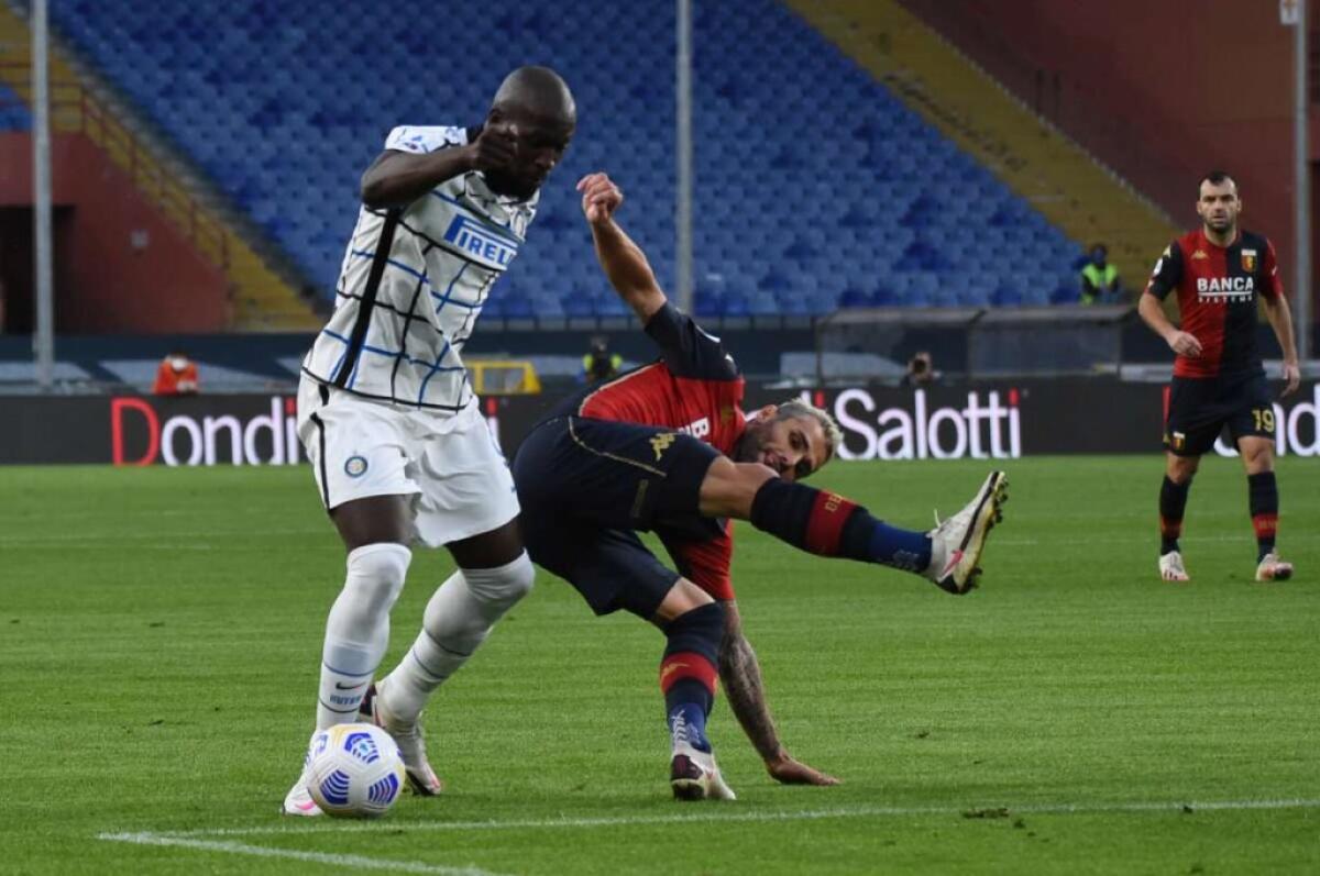 Lukaku-D’Ambrosio, a Marassi Inter vittoriosa sul Genoa - 