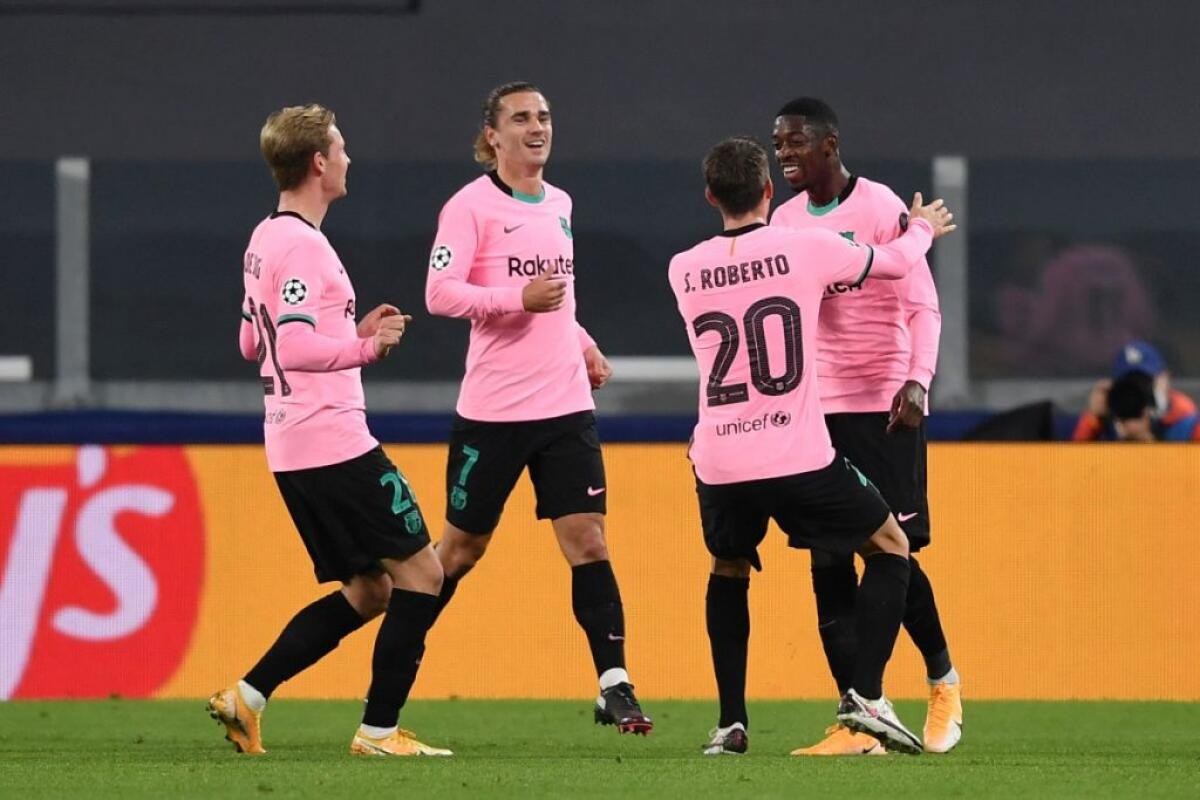 La Juve cede al Barca, Dembelè e Messi in gol allo Stadium - 