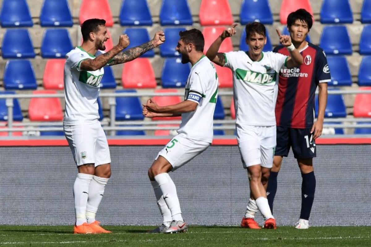Rimonta Sassuolo, 4-3 a Bologna e secondo posto - 