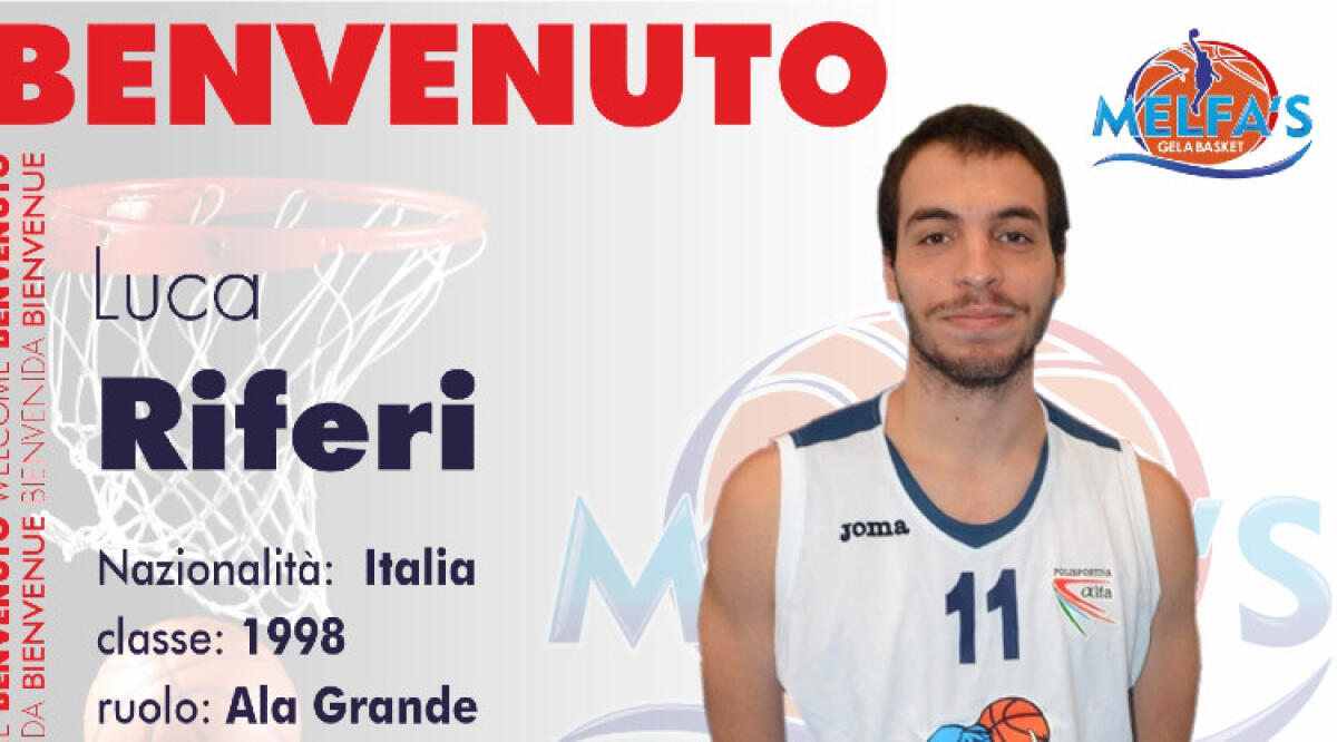 Riferi nuovo innesto Melfa's, l'ala grande a disposizione per la nuova stagione - Luca Riferi è un nuovo rinforzo della Melfa's