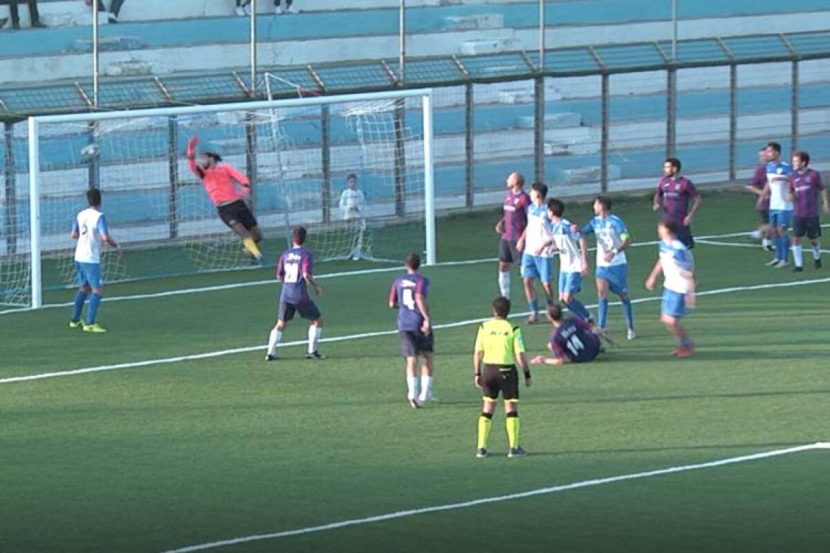 Gela col brivido: da 0-2 alla rimonta finale contro il Sant'anna 4-3 - Il gol del 4-3 segnato da Tuvè