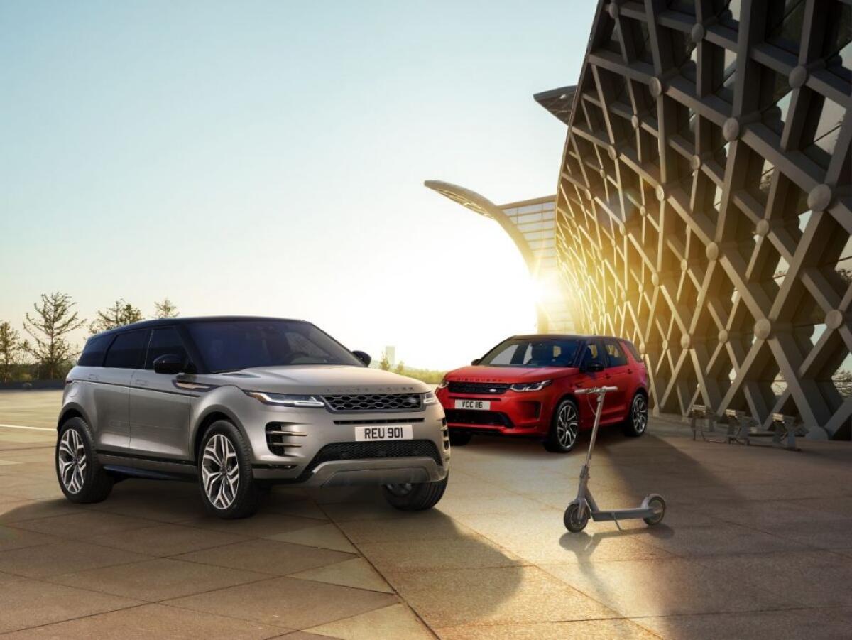 Range Rover Evoque e Discovery Sport per una mobilità urbana integrata -