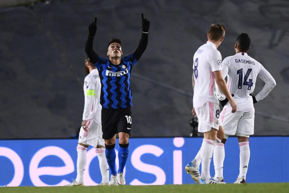 Non bastano Lautaro e Perisic, a Madrid Real-Inter 3-2 -