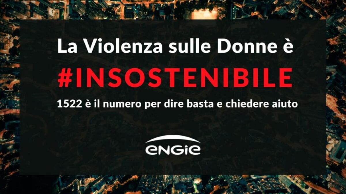 Engie Italia, una campagna contro la violenza di genere - 