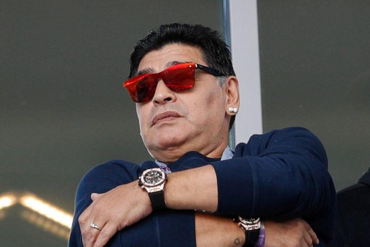Edema alla testa per Maradona, necessario intervento - 