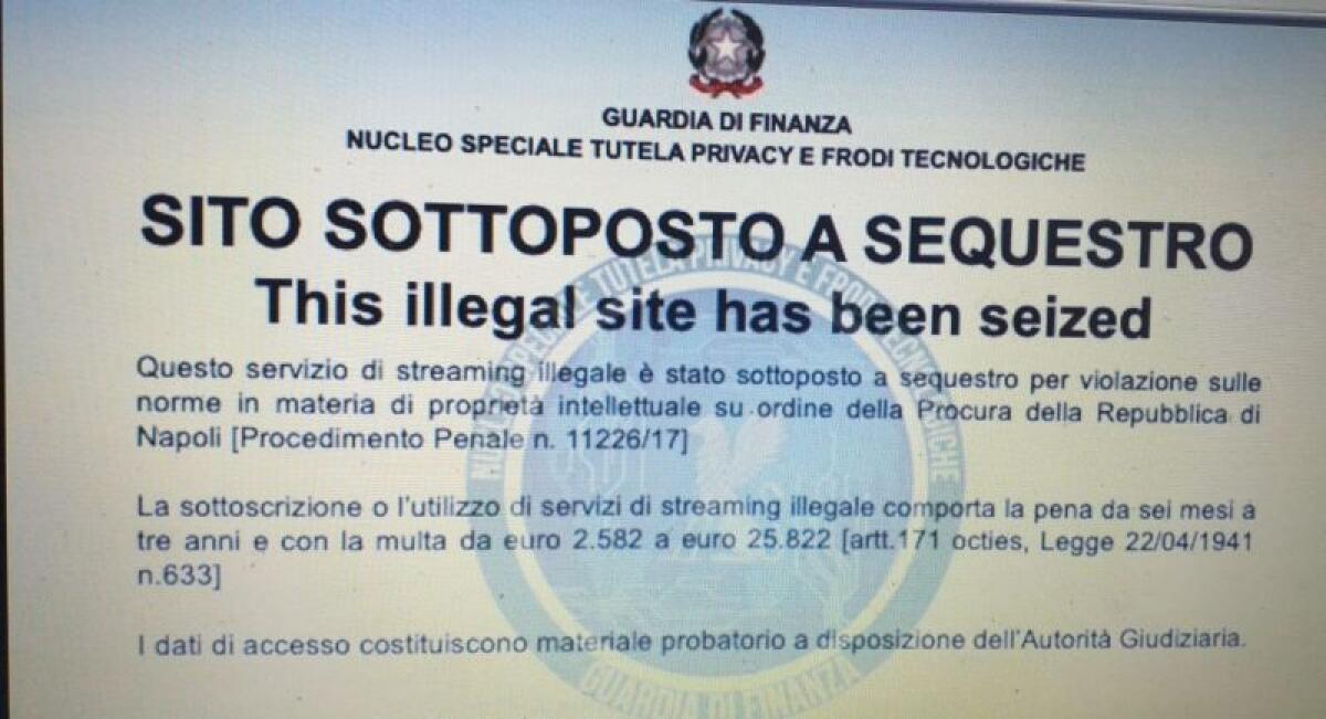 Blitz Gdf-Polizia, oscurati 5.500 siti e canali Telegram pirata - 