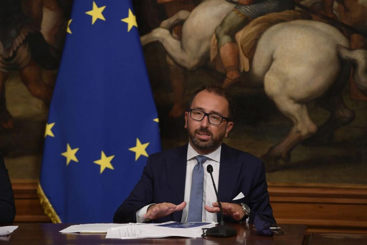 Bonafede “no al rimpasto di governo” - 