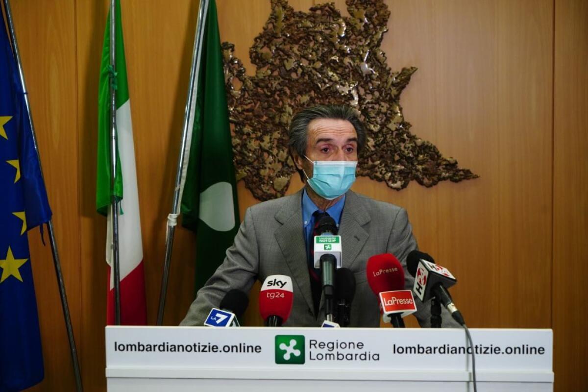 Covid, Fontana “Non chiederemo differenziazioni territoriali” - 