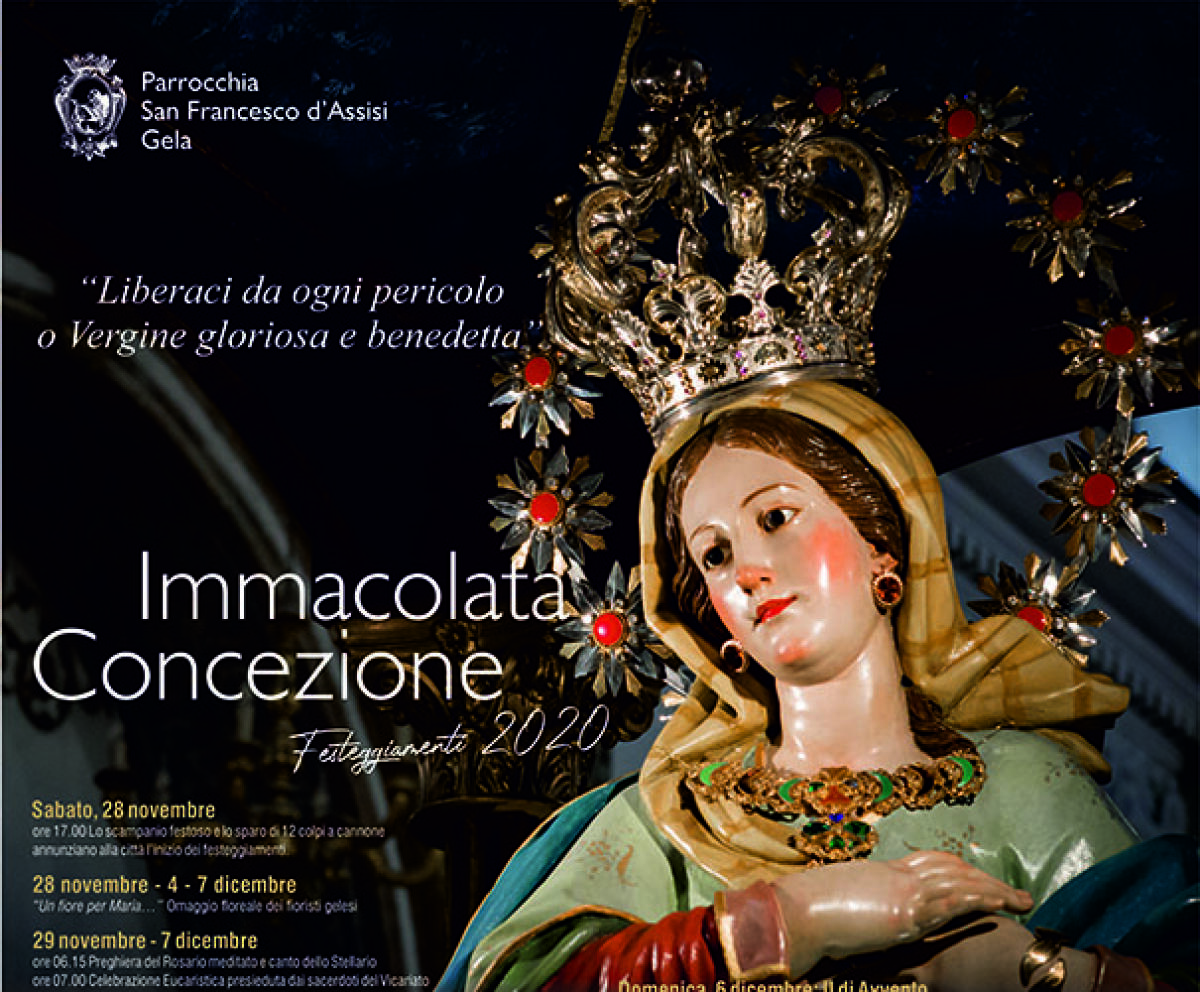 Celebrazioni in onore della Vergine Immacolata, patrona della Sicilia - 