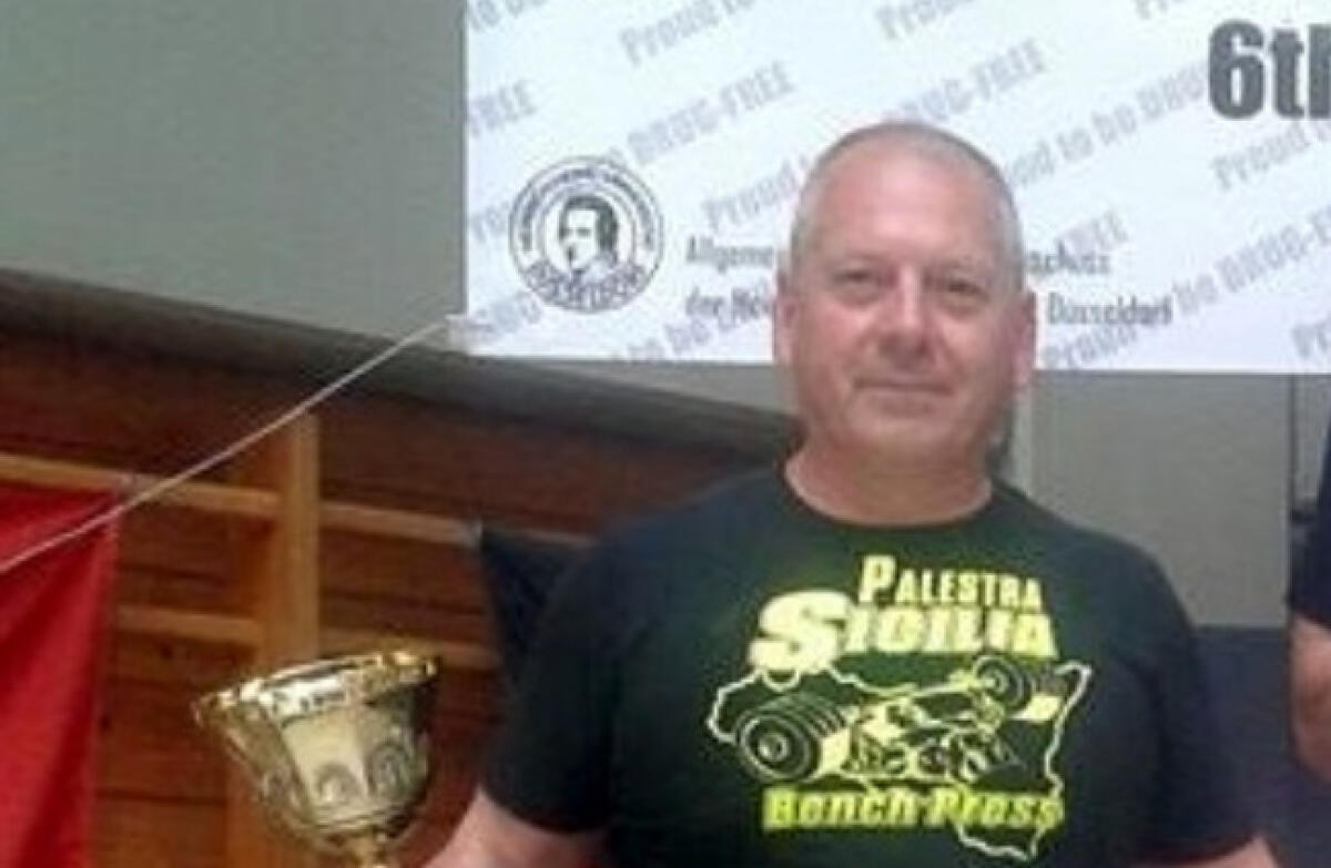 Sport cittadino in lutto, morto Angelo Pasqualino: è stato pioniere del bench press - 