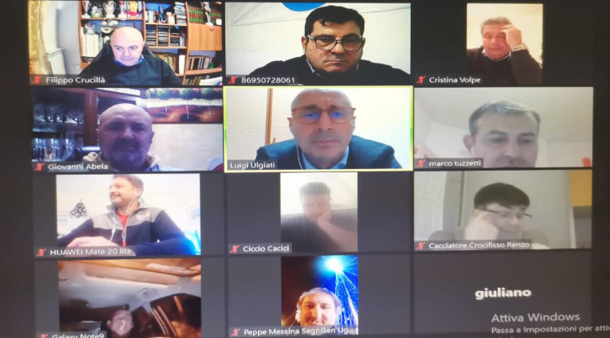 "Con Covid territorio ancora più in difficoltà", Alario (Ugl): "Cresce lavoro nero" - Il direttivo provinciale si è riunito in videoconferenza