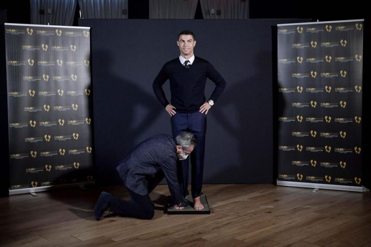 Golden Foot Award a Cristiano Ronaldo “Grande onore” - 