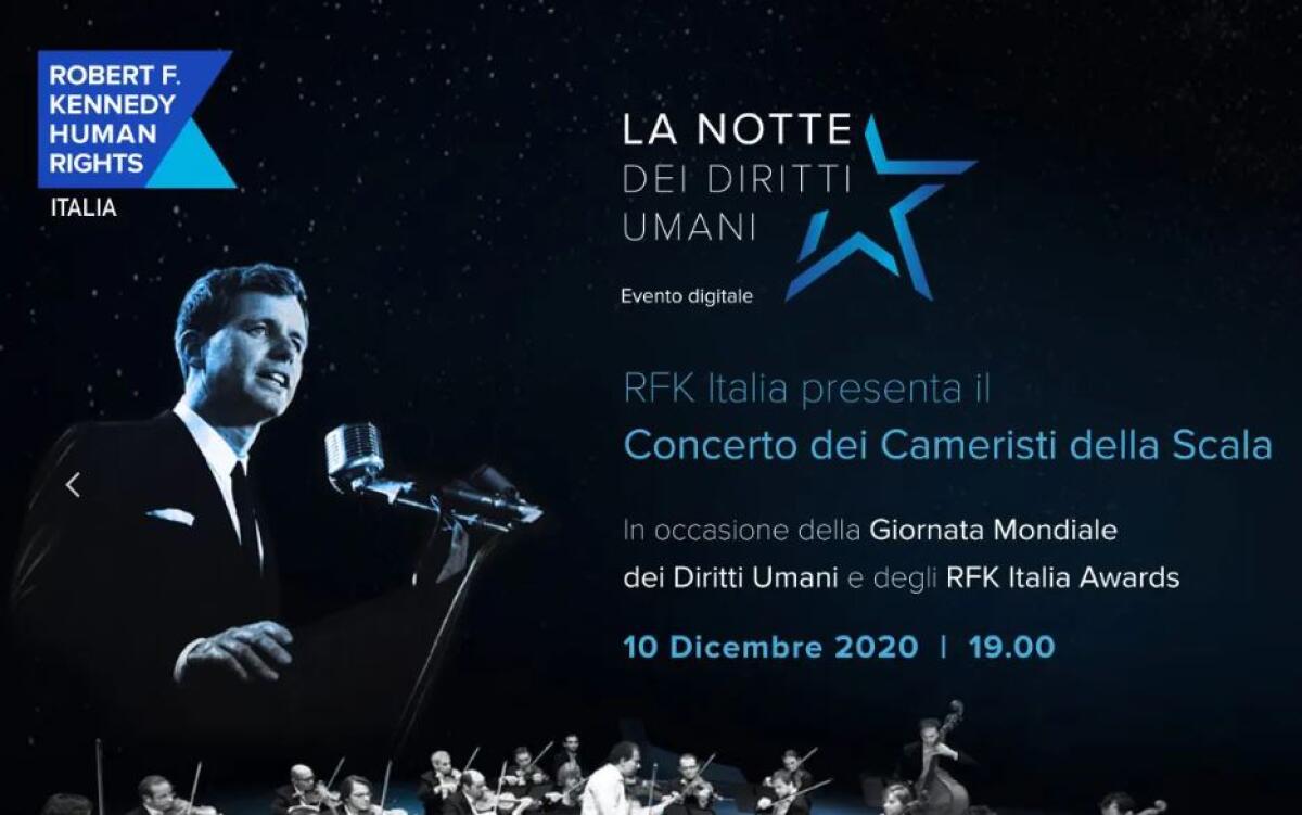 Robert F. Kennedy Human Rights celebra la Giornata dei Diritti Umani - 