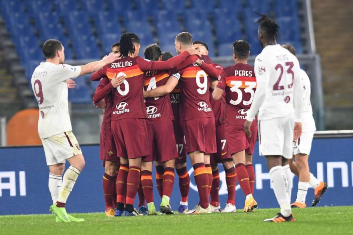 La Roma vince 3-1, notte fonda per il Torino - 