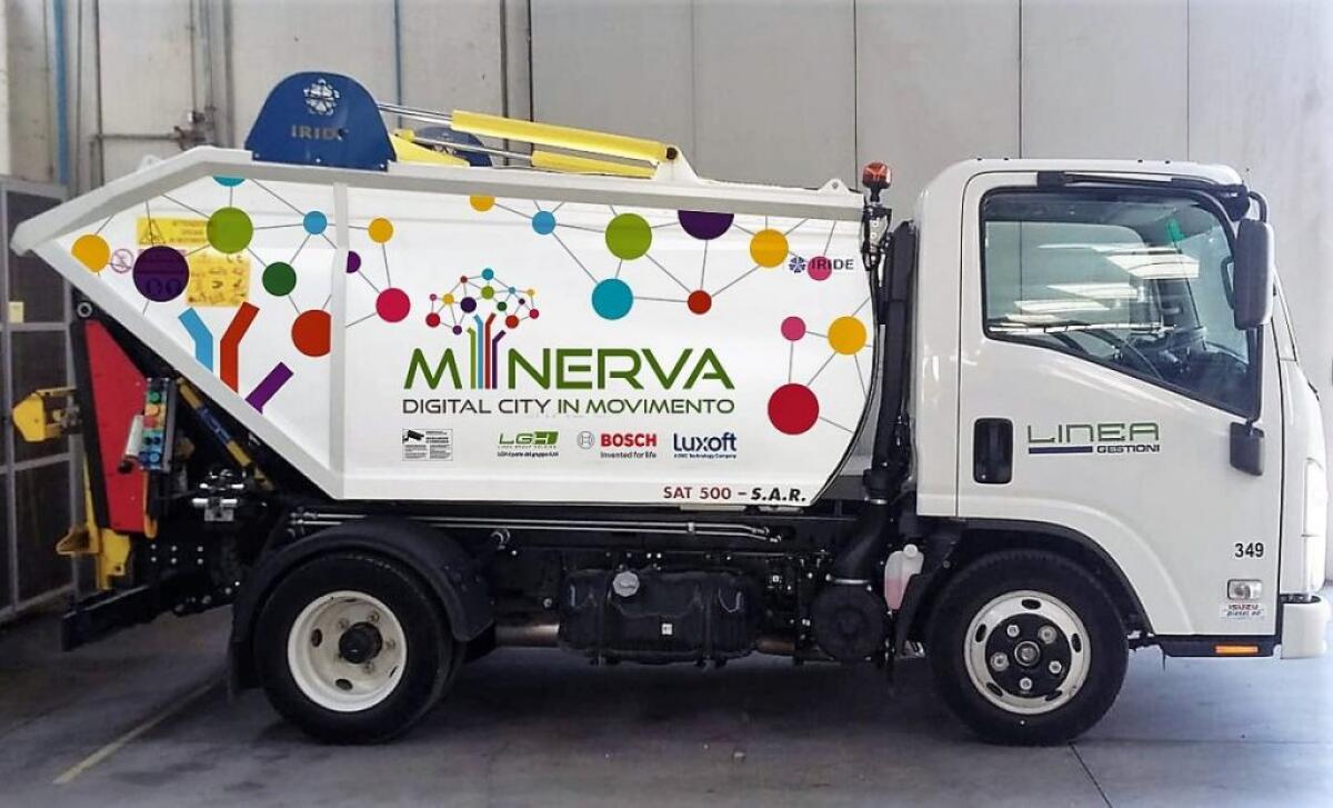 Progetto Minerva, mezzi raccolta rifiuti diventano “sentinelle” digitali - 