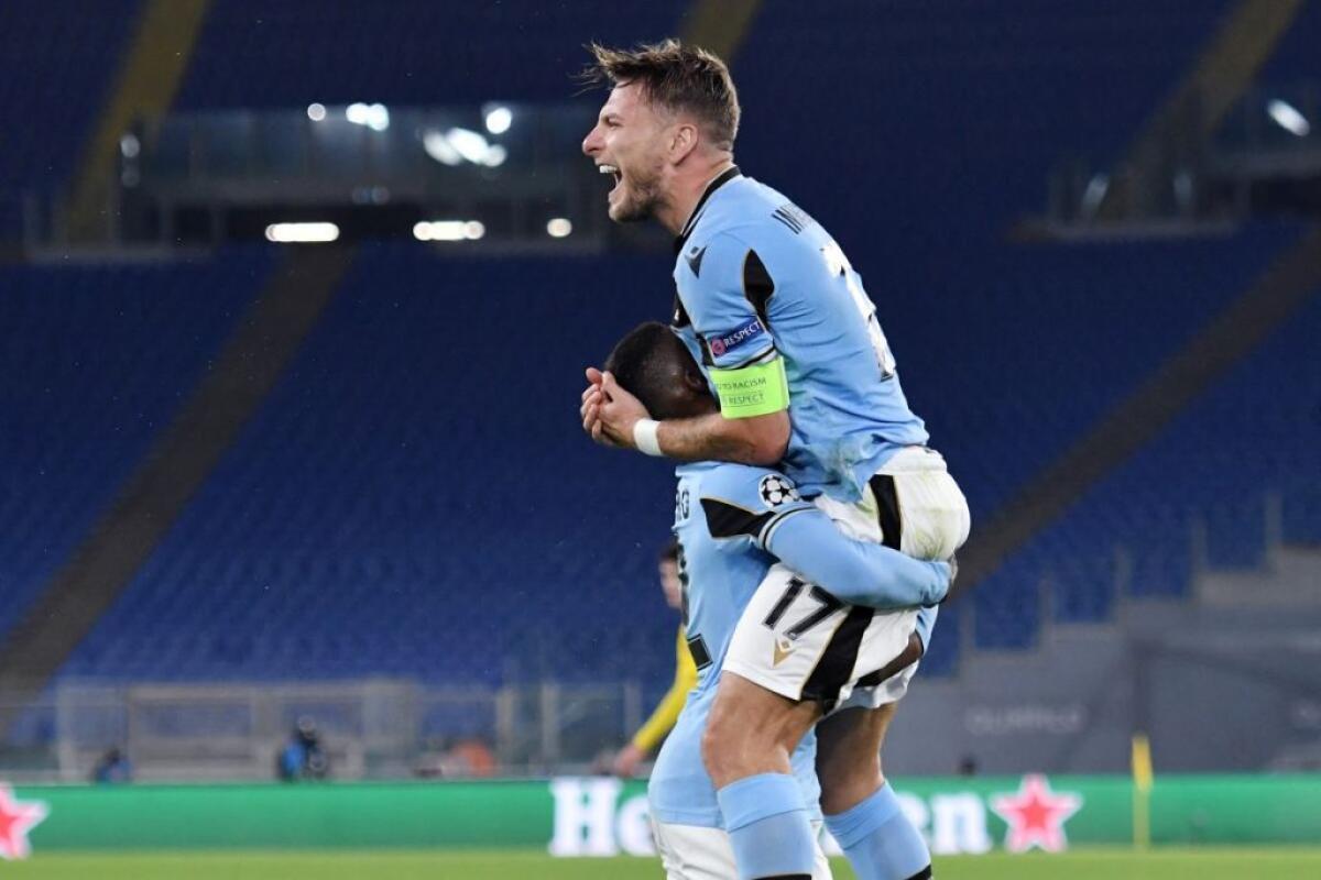 Immobile risponde a Guerrero, Borussia Dortmund-Lazio 1-1 -